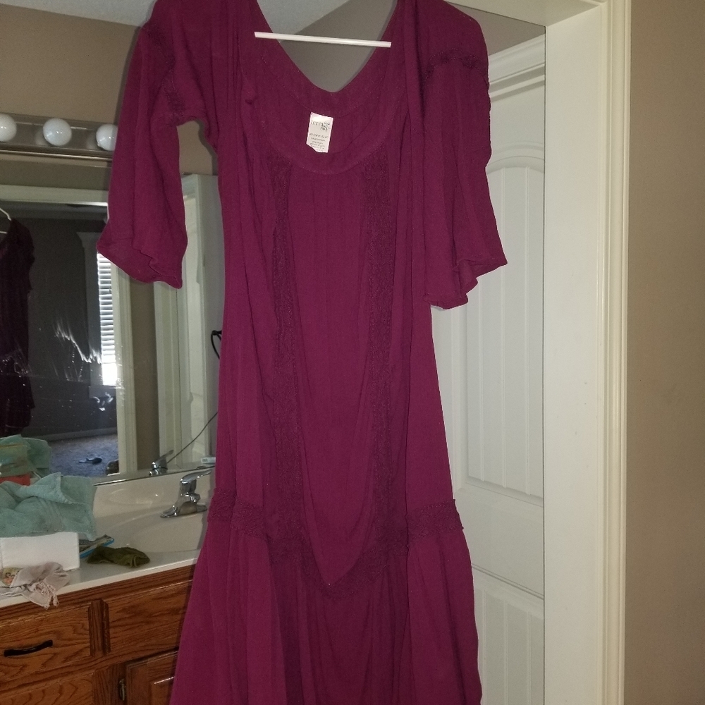 Purple dress